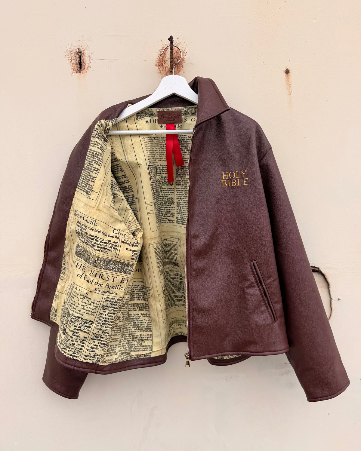 'BIBLE' JACKET — view 2