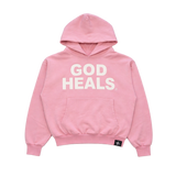 'GOD HEALS' WEIGHTED HOODIE — view 4