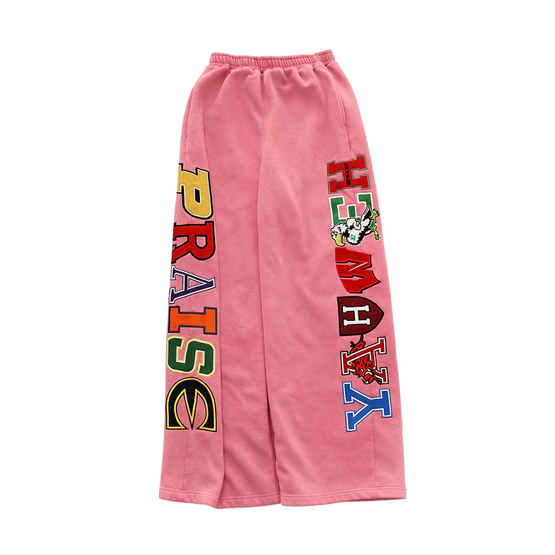 'PRAISE YAHWEH' COLLEGE SWEATPANTS