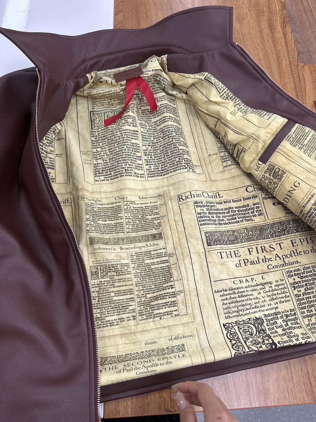 'BIBLE' JACKET — view 4