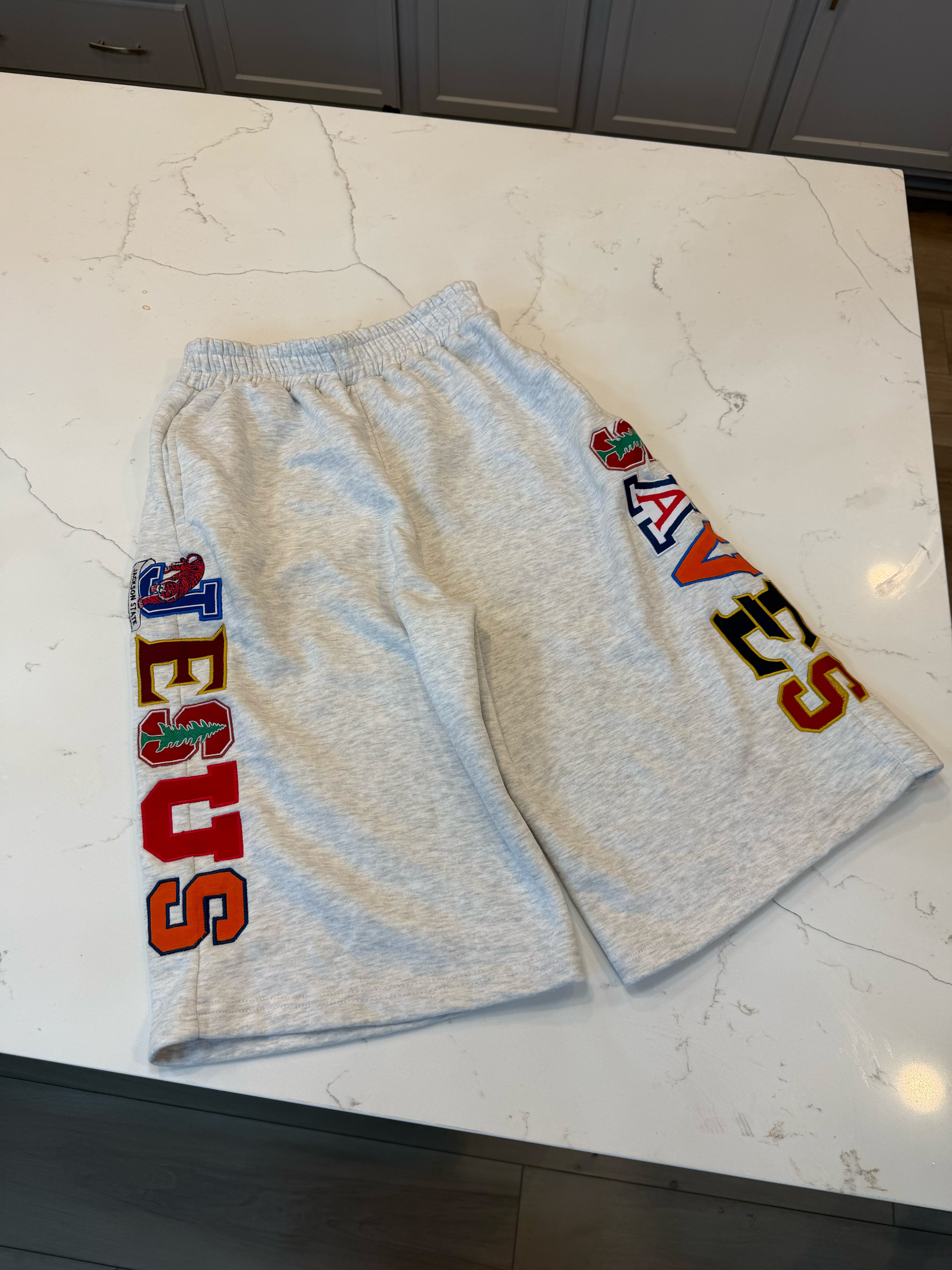'JESUS SAVES' COLLEGE SHORTS